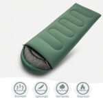 Wind Tour 3 Season Lightweight Waterproof Sleeping Bag Indoor & Outdoor for Hiking Backpacking Camping Traveling - Image 4