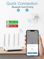 EIGHTREE Smart Plug 15A, Smart Plugs That Compatible with Alexa & Google Home & SmartThings, No Hub Required, Smart Outlet with Remote Control, Timer & Schedule, 2.4GHz WiFi Only, 4 Packs - Image 4