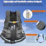 Hiking Backpack Large Capacity Camping Backpack Lightweight Waterproof Durable Multifunctional Outdoor Travel Daypack with shoe compartment(50-60L) - Image 5