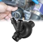 X AUTOHAUX Thermostat Housing Assembly 11538671516 Engine Coolant Thermostat Housing Assembly for BMW 535i GT XDrive 2011-2016 for BMW 535i GT 2010-2017 - Image 4