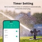 Minoston Outdoor Smart Plug, Matter Smart Plug, Smart Home Wi-Fi Outlet IP65 Waterproof, Compatible with Alexa, Apple Home, SmartThings, Google Home, Smart Life, IP65 Waterproof, 2.4Ghz, 2 Pack - Image 6