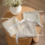 Bedsure King Size Comforter Set, Beige Soft Prewashed Bedding for All Seasons, 3 Pieces GentleSoft™ Warm Down Alternative Bed Set, 1 Lightweight Comforter (104"x90") and 2 Pillowcases (20"x36") - Image 5