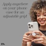 Case-Mate Minis - Cell Phone Stand/Grip - Suction Cup Cell Phone Holder [Removable for Wireless Charging] for iPhones, Android Smartphones, Kindles & More - Twinkle Stardust - Image 3