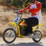 Razor MX650 Dirt Rocket Electric Motocross Off-road Bike - Yellow - Image 3