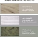 Cold Weather Sleeping Bag 100% Cotton Flannel XXL for Adults Big and Tall,Free Compression Sack - Image 4