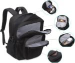 abshoo Classical Basic Travel Backpack For School Water Resistant Bookbag - Image 5