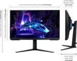 Samsung 27-Inch Odyssey G3 (G30D) Series FHD Gaming Monitor, 1ms, 180Hz, AMD FreeSync, Adjustable Stand, Black Equalizer, Virtual Aim Point, Eye Saver Mode, Flicker-Free, LS27DG302ENXZA - Image 4
