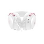 HyperX Cloud III – Wired Gaming Headset, PC, PS5, Xbox Series X|S, Angled 53mm Drivers, DTS, Memory Foam, Durable Frame, Ultra-Clear 10mm Mic, USB-C, USB-A, 3.5mm – Pink - Image 3