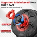 Adjustable Dumbbell Set, 20/33/45/70/90lbs Free Weight Set with Connector, 4 in1 Dumbbells Set Used as Barbell, Kettlebells, Push up Stand, Weight Set for Home Gym Suitable Men/Women - Image 5