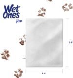 Wet Ones for Pets Freshening Multipurpose Wipes for Cats with Aloe Vera, Fresh Scent - Easy to Use Cat Cleaning Wipes for Pet Grooming in Canister, 50 Count - Image 7