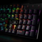 Redragon K556 RGB LED Backlit Wired Mechanical Gaming Keyboard, 104 Keys Hot-Swap Mechanical Keyboard w/Aluminum Base, Upgraded Socket and Noise Absorbing Foams, Soft Tactile Brown Switch - Image 7