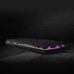 Redragon K556 RGB LED Backlit Wired Mechanical Gaming Keyboard, 104 Keys Hot-Swap Mechanical Keyboard w/Aluminum Base, Upgraded Socket and Noise Absorbing Foams, Soft Tactile Brown Switch - Image 8