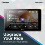 Pioneer DMH-T450EX 9" Capacitive Touchscreen, Floating Display – Alexa, Bluetooth, Backup Camera, FLAC, Short Chassis, USB, AM/FM Radio, 13-Band EQ, RCA Preouts - Image 3