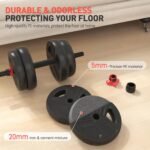 Adjustable Dumbbells, 20/30/40/55/60/70/80/90lbs Free Weight Set with Connector, 2 or 3 in 1 Dumbbells Used as Barbell, Kettlebells, Fitness Exercises for Home Gym Suitable for Men/Women - Image 4