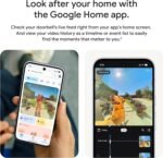 Google Nest Doorbell (Wired, 3rd Gen) - 2K Video and Gemini, Live View, Night Vision, 2-Way Audio - Works with Google Home - 2025 Model - Linen - Image 5