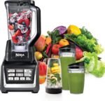 Ninja BL642 Nutri Ninja Personal & Countertop Blender with 1200W Auto-iQ Base, 72 oz. Pitcher, and 18, 24, & 32 oz. To-Go Cups with Spout Lids, For Smoothies, Shakes & More, Dishwasher Safe, Black - Image 4