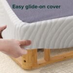 ZINUS Edgar 8 Inch Bamboo Box Spring, Mattress Foundation, Sturdy Bamboo Structure, Low Profile, Easy Assembly, Full - Image 4