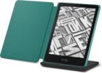 Kindle Paperwhite Signature Edition Essentials Bundle including All-new Kindle Paperwhite Signature Edition (32GB) - Jade, Plant-Based Leather Cover - Jade, and Wireless Charging Dock - Image 3