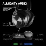SteelSeries Arctis Nova Pro Multi-System Gaming Headset - Premium Drivers - Hi-Res Spatial Audio - GameDAC Gen 2 - ESS Quad-DAC - ClearCast Mic - PC, PS5, PS4, Switch (Renewed) - Image 4