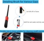 Car Interior Duster Detail Brushes, Soft Bristles Brush Car Accessories for Cleaning Dashboard Air Vent Crevice, Detailing Dusting Tool Kit for Auto Truck SUV RV - Image 6