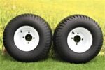 Antego Tire & Wheel - Set of Two 18x9.50-8 4 Ply Tire & Wheel Assemblies | White 8x7 Wheel | Direct Replacement for Toro/Exmark 110-6883, 120-2249 | Suitable for Golf Carts & Some Craftsman Mowers - Image 5