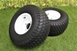 Antego Tire & Wheel - Set of Two 18x9.50-8 4 Ply Tire & Wheel Assemblies | White 8x7 Wheel | Direct Replacement for Toro/Exmark 110-6883, 120-2249 | Suitable for Golf Carts & Some Craftsman Mowers - Image 6