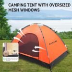 2 Person Camping Tent 4 Person Tents for Camping Windproof Tents for Camping Hiking Backpacking Traveling 2/3/4 Family People Tents for Camping Portable Tent with Carry Bag - Image 8