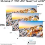 Epson Home Cinema 2350 4K PRO-UHD Smart Streaming Projector with Android TV, 3-Chip 3LCD, HDR10, HLG, 2,800 Lumens, Low Latency, 10 W Speaker, Bluetooth (Renewed) - Image 3