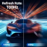 ArcticPro 22 inch Class Thin Full HD (1920 x 1080p) Computer Monitor, 100Hz Refresh Rate, 99% sRGB, 3-Sided Frameless, Ultra Slim, VESA, LowBlue Mode, Tilt Adjust, HDMI *1, VGA*1 - Image 3