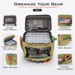 KastKing Fishing Tackle Bags - Saltwater & Freshwater Fishing Bags - Water Resistant, Padded Shoulder Strap - Gear Storage - Image 3