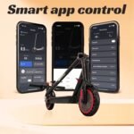 Electric Scooter,Top Speed 19 mph,350W Moter,Max 10/15Miles Ranges,8.5''Solid Tires,Dual Braking,Foldable E Scooter for Adults - Image 6