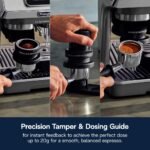 De'Longhi La Specialista Touch Espresso Machine with Grinder & Milk Frother – Cold Brew & Iced Coffee Maker, Burr Grinder, 10 Drink Presets, Compact Bean to Cup, Award-Winning Italian Design - Image 5