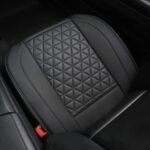Black Panther Luxury Faux Leather Car Seat Cover Front Bottom Seat Cushion Cover, Anti-Slip and Wrap Around The Bottom, Fits 95% of Vehicles - 1 Piece,Black - Image 3