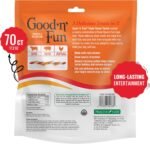 Good ‘n’ Fun Triple Flavor Twists for All Dogs, 70 Count, Treat Your Dog to Long-Lasting Chews Made with Beef Hide, Pork Hide and Chicken - Image 3