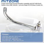 MITZONE Coolant Thermostat Housing Assembly compatible with 2017-2023 Buick Cadillac Chevy GMC Vehicles - LaCrosse Regal XT5 XT6 Blazer Acadia 3.6L Replace - Image 3