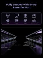 2025 Gaming Laptop, 15.6inch Laptop Computer with AMD Ryzen 7 5700U(8C/16T, Up to 4.3GHz), 16GB RAM 512GB NVMe SSD Windows 11 Laptop, Radeon RX Vega 8 Graphics,WiFi 6 - Image 5