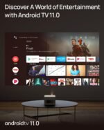 XGIMI HORIZON Ultra 4K Projector, Dolby Vision, 2300 ISO Lumens, 2 x 12W Harman Kardon Speakers, Home Theater Projector with WiFi and Bluetooth, Dual Light, Active 3D, 200" - Image 4