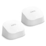 Amazon eero 6 mesh wifi system - Supports internet plans up to 500 Mbps, Coverage up to 3,000 sq. ft., Connect 75+ devices, 2-pack (1 router + 1 extender) - Image 3