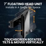 BOSS Audio Systems BVCP9700A-FL Single DIN Car Stereo Wireless Apple CarPlay, Android Auto, 7 Inch Touchscreen, Bluetooth, AM/FM Radio Receiver - Image 4