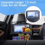 Backseat car organizer(2-Pack),9 storage pockets, car organizer with tablet holder,Car travel essentials for long trips，Car organizers and storage - Image 5