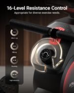HARISON Rowing Machines for Home, Magnetic Rower Machine with US Mute System, Bluetooth, App Supported, Smooth & Quiet Slide Rail,350 LB Weight Capacity and Free Courses - Image 5