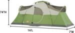 Coleman Montana 8-Person Camping Tent with Rainfly, Weatherproof Family Tent Sets Up in 15 Mins, Fits Multiple Airbeds - Image 4