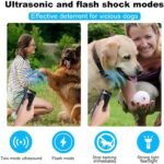 Dog Bark Deterrent Device, Ultrasonic Dog Training Tool, 3X Head Anti Barking Device for Dogs Barking Silencer, Modes & LED Light Portable Bark Stopper Indoor & Outdoor - Image 4