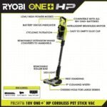 Pacroban ONE+ HP 18V Brushless Cordless Pet Stick Vacuum Cleaner Kit with 4.0 Ah HIGH Performance Battery and Charger - Image 4