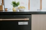 Dishwasher Magnet Clean Dirty Sign, Clean Dirty Magnet for Dishwasher, Rustic Farmhouse Kitchen Decor, Magnetic Dish Washer Sign Indicator, Sliding Rustic Dish Washer Signs, Black & White Wood - Image 3
