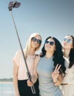 71" Phone Tripod & Selfie Stick, All in One Extendable Cell Phone Tripod with Wireless Remote, Tripods Stand for iPhone & Travel Selfie Stick 360° Rotation Compatible with iPhone Android, Camera - Image 4