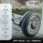 Hover-1 Titan Electric Self Balancing Scooter with 8MPH Top Speed, 8 Mile Range, 3.5HR Full-Charge, Built-In Bluetooth Speaker, Rider Modes: Beginner to Expert - Image 3