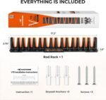 KastKing V15 Vertical Fishing Rod Holder – Wall Mounted Fishing Rod Rack, Store 15 Rods or Fishing Rod Combos in 17.25 Inches, Great Fishing Pole Holder and Rack - Image 5