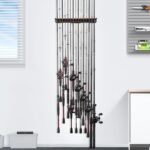 KastKing V15 Vertical Fishing Rod Holder – Wall Mounted Fishing Rod Rack, Store 15 Rods or Fishing Rod Combos in 17.25 Inches, Great Fishing Pole Holder and Rack - Image 6