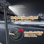 WERHY Electric Scooter, 8.5"/10" Tire, Powerful 350/500W Motor, Top Speed 19/22 MPH, 20-23Miles Max Range, Folding Escooter for Adults & Teens with Smart APP, Digital Display, Cruise Control - Image 5